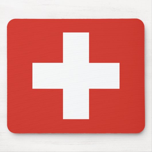 Tapis De Souris Drapeau suisse (Devant)