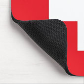 Tapis De Souris Drapeau suisse (Coin)