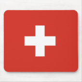 Tapis De Souris Drapeau suisse Mousepad (Devant)