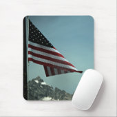 Tapis De Souris Drapeau sur Teton Mousepad (Avec souris)