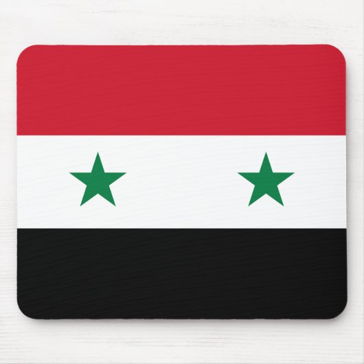 Tapis De Souris Drapeau syrien (Devant)