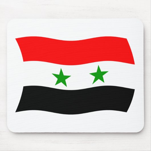 Tapis De Souris Drapeau syrien Mousepad (Devant)