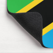 Tapis De Souris Drapeau tanzanien (Coin)