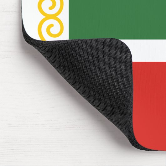 Tapis De Souris Drapeau tchétchène (Coin)