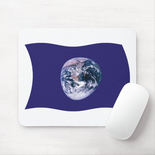 Tapis De Souris Drapeau terrestre Mousepad (Avec souris)