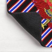 Tapis De Souris Drapeau thaïlandais de rayures (Coin)