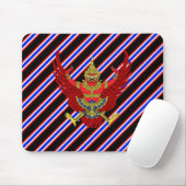 Tapis De Souris Drapeau thaïlandais de rayures (Avec souris)