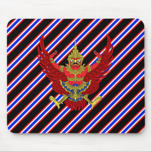Tapis De Souris Drapeau thaïlandais de rayures