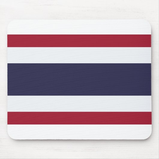 Tapis De Souris Drapeau Thaïlande (Devant)