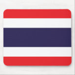 Tapis De Souris Drapeau Thaïlande<br><div class="desc">Produits World Flag personnalisables - N'hésitez pas à ajouter votre propre texte.</div>