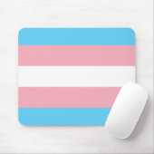Tapis De Souris Drapeau trans (Avec souris)