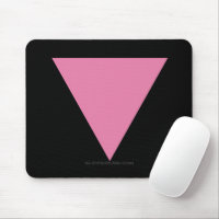 Drapeau triangle rose de SlipperyJoe's symbole ros
