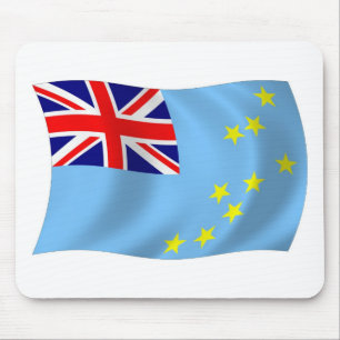 Tapis De Souris Drapeau Tuvalu Mousepad