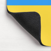 Tapis De Souris Drapeau ukrainien (Coin)