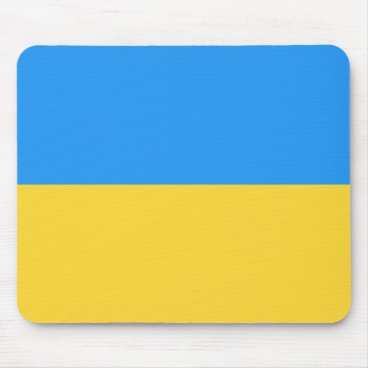 Tapis De Souris Drapeau ukrainien (Devant)