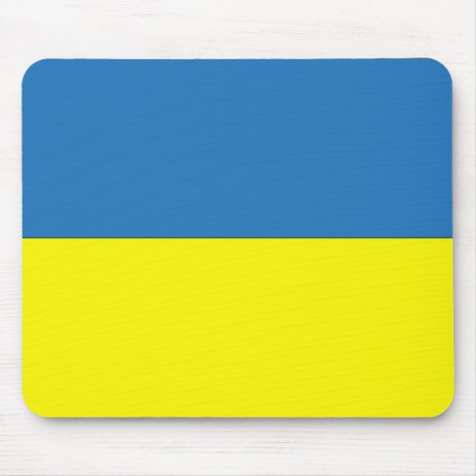 Tapis De Souris Drapeau ukrainien (Devant)