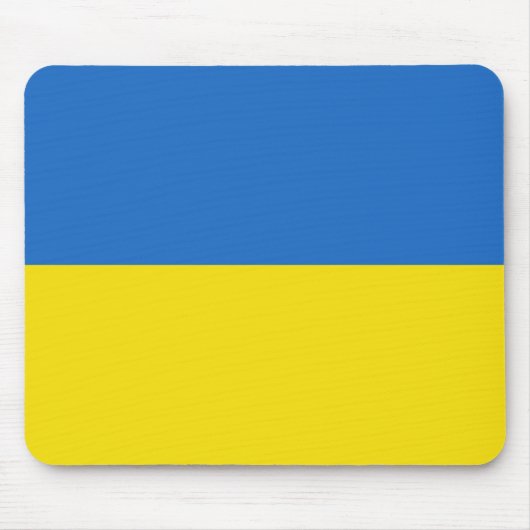 Tapis De Souris Drapeau ukrainien Mousepad (Devant)