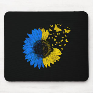 Tapis De Souris Drapeau ukrainien tournesol Ukraine Drapeau ukrain