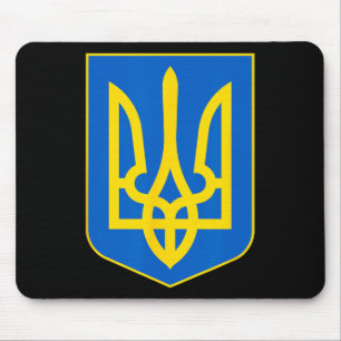 Tapis De Souris Drapeau ukrainien vintage drapeau Ukraine 2