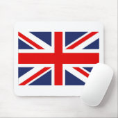Tapis De Souris Drapeau Union Jack - Royaume-Uni (Avec souris)