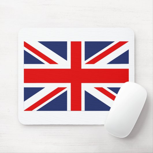 Tapis De Souris Drapeau Union Jack - Royaume-Uni (Avec souris)