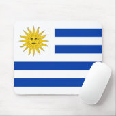 Tapis De Souris Drapeau uruguayen (Avec souris)