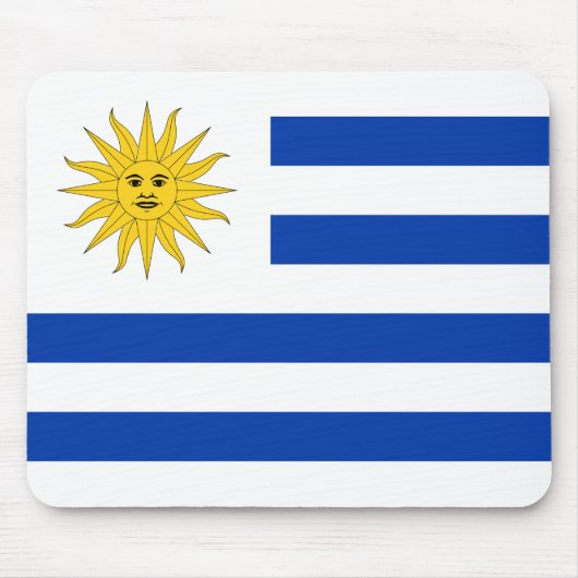 Tapis De Souris Drapeau uruguayen (Devant)