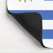 Tapis De Souris Drapeau uruguayen Mousepad (Coin)