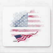 Tapis De Souris Drapeau USA (Devant)