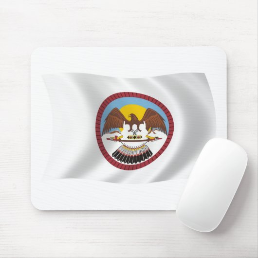 Tapis De Souris Drapeau Ute Tribe Mousepad (Avec souris)