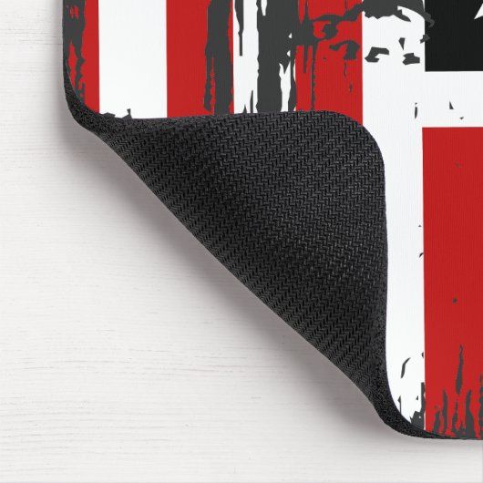 Tapis De Souris Drapeau vintage (Coin)
