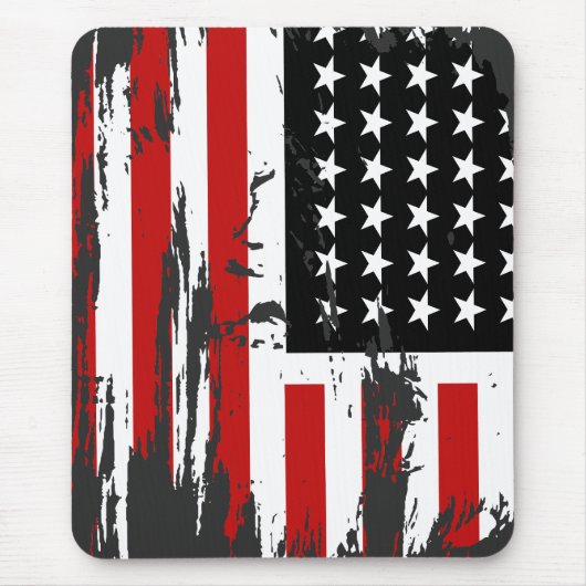 Tapis De Souris Drapeau vintage (Devant)
