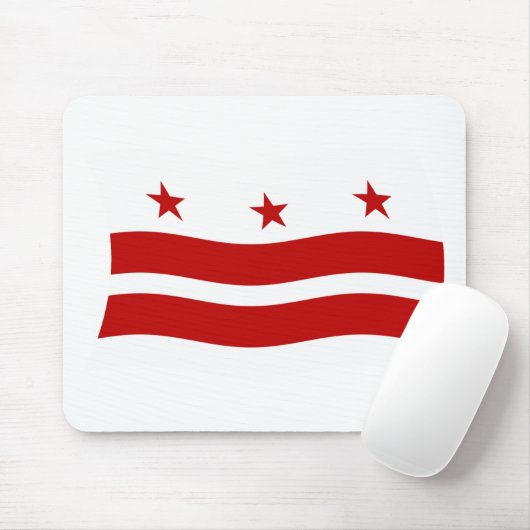 Tapis De Souris Drapeau Washington D.C. Mousepad (Avec souris)
