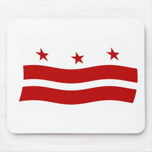 Tapis De Souris Drapeau Washington D.C. Mousepad (Devant)
