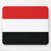 Tapis De Souris Drapeau yéménite Mousepad (Devant)