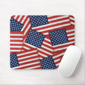 Tapis De Souris Drapeaux américains (Avec souris)