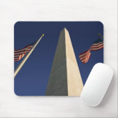 Tapis De Souris Drapeaux américains du Monument de Washington (Avec souris)