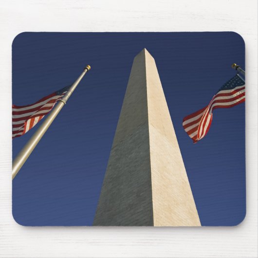 Tapis De Souris Drapeaux américains du Monument de Washington (Devant)