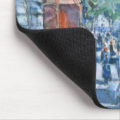 Tapis De Souris Drapeaux Cinquième Avenue par Childe Hassam, Art V (Coin)