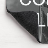 Tapis De Souris Drapeaux en nuances de gris (Coin)