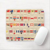 Tapis De Souris Drapeaux, insignes (Avec souris)
