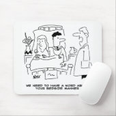 Tapis De Souris Draps du docteur pas assez droit (Avec souris)