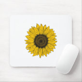Tapis De Souris Drawing de Sunflower (Avec souris)