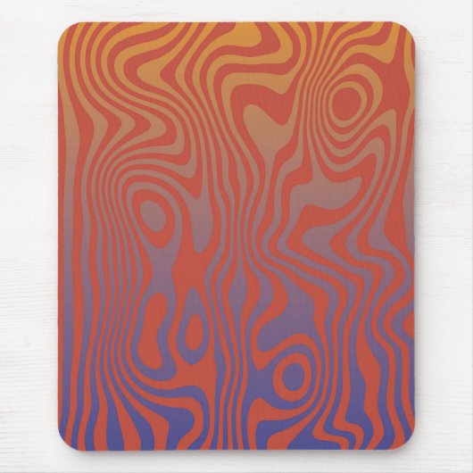 Tapis De Souris Dream Flow l Abstract Trippy Pattern - No. 01 (Devant)