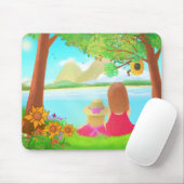 Tapis De Souris Dream View Mouse Pad (Avec souris)