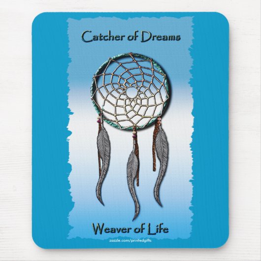 Tapis De Souris Dreamcatcher Amérindien Mousepad (Devant)
