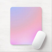 Tapis De Souris Dreamy Cotton Candy Pastel Gradient (Avec souris)