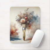 Tapis De Souris Dreamy Paintbrush Flower Bunch (Avec souris)