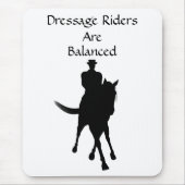 Tapis De Souris Dressage Les Chevaux Sont Équilibrés (Devant)