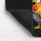 Tapis De Souris Dresseur de poulet Fcawf Oiseau drôle Coq F Caw F (Coin)